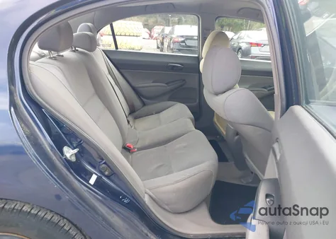 2009 Honda Civic Vp из США, поврежденный, VIN 2HGFA16329H512240